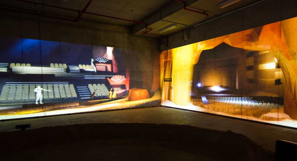 Immersive experiential marketing activation AECOM Underground Cities from digital marketing agency.