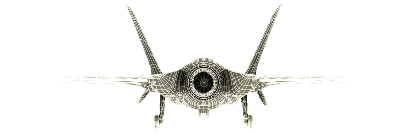 Reference image for aircraft displayed in Plan Jericho Hologram.