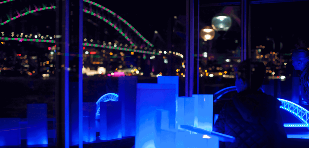 Dreamscape at Vivid Sydney 2018.