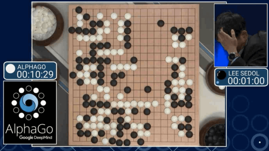 AlphaGo Beats Lee Sedol.