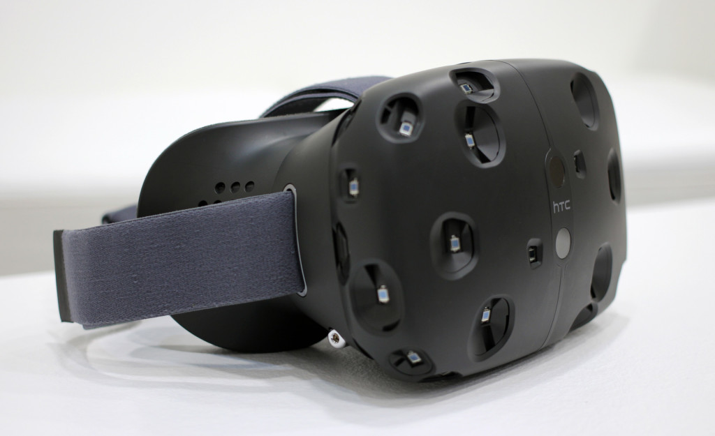 HTC Vive headset.