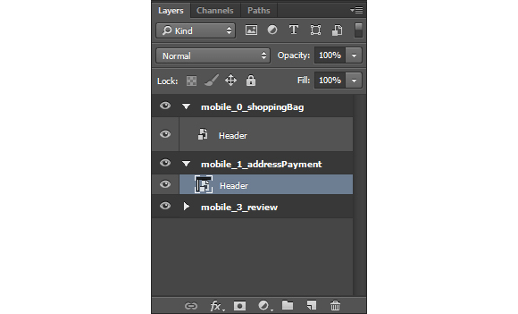 Photoshop CC smart objects option.