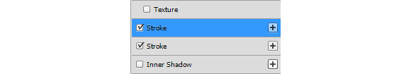 PhotoshopCC Layer Styles options.