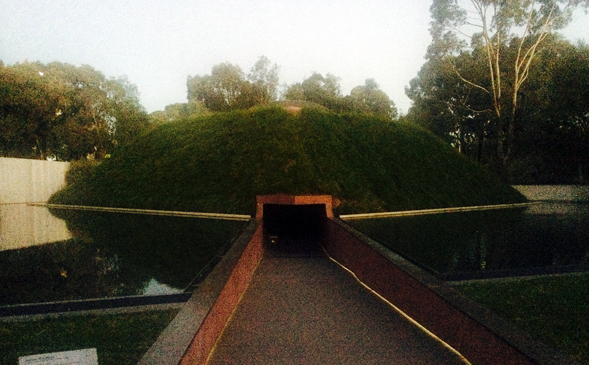 James Turrell Canberra Perceived Reality Skyspace.